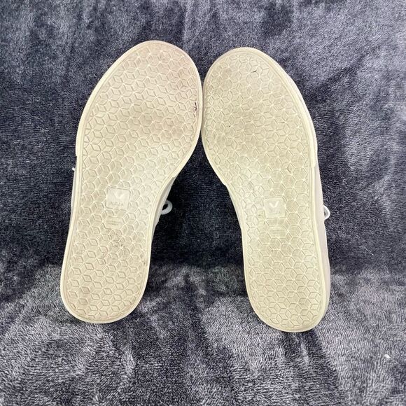 Veja Campo Leather White Almond Women’s 9 - Picture 7 of 8